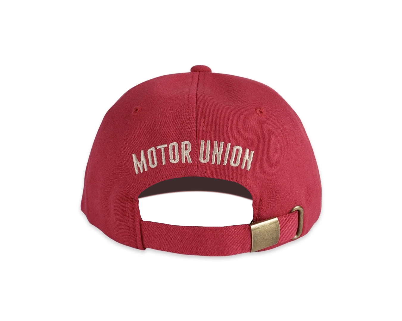 FLAG STRAP BACK HAT RED