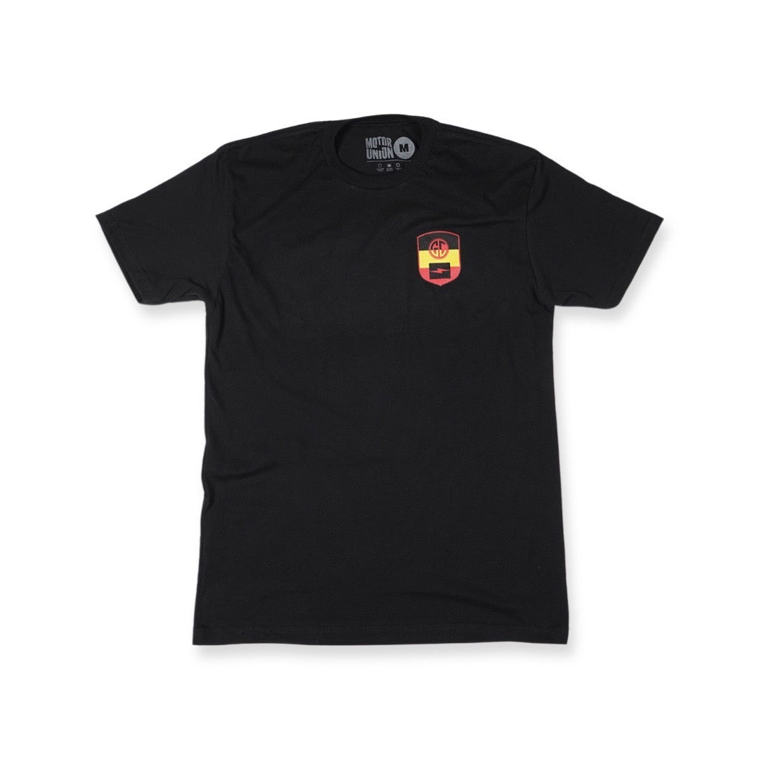 GARAGE COLLECTIVE x MOTOR UNION CARTOBER TEE BLACK