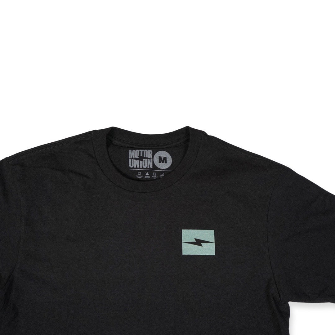 BOLT LOGO TEE BLACK