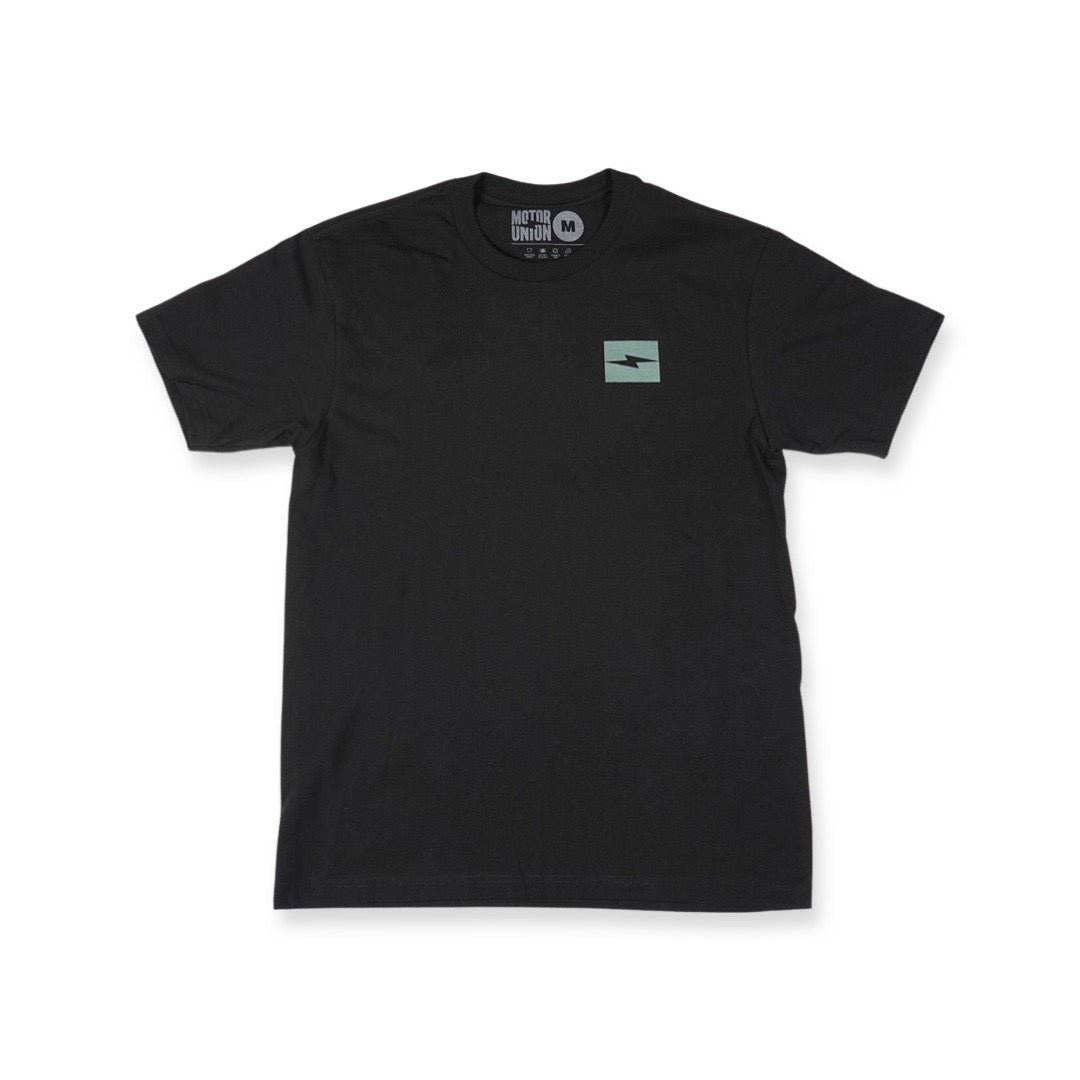 BOLT LOGO TEE BLACK